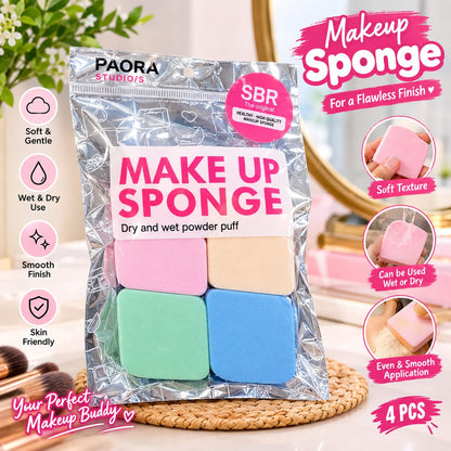 Paora Studio/S 4-piece makeup sponge set (4 IN 1)