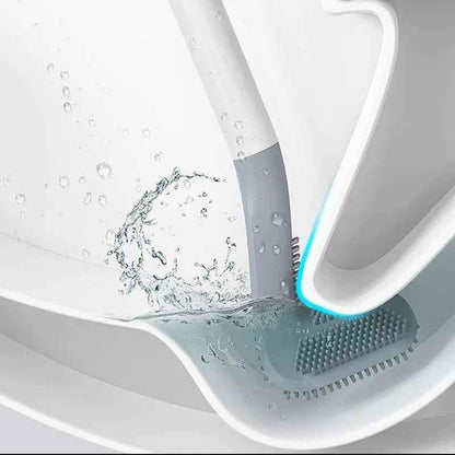 Silicone 360° Cleaning Golf Toilet Brush