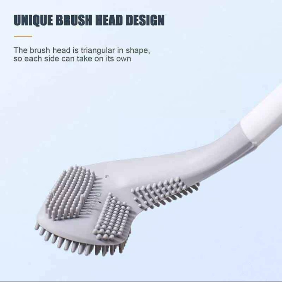Silicone 360° Cleaning Golf Toilet Brush