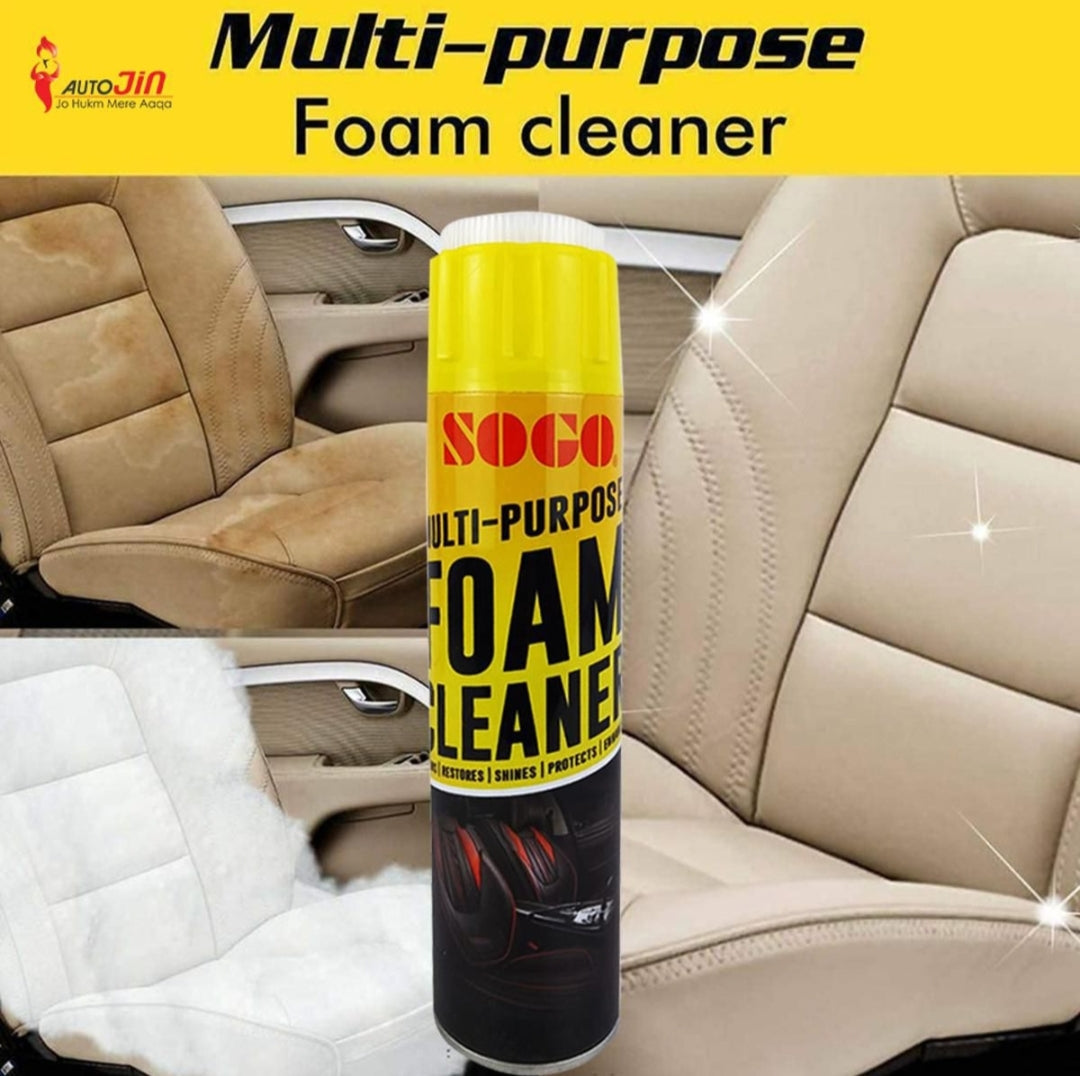 MULTI-PURPOSE LIKE FABRIC, CARPET, LEATHER, ETC. FOAM CLEANER – 650 ML