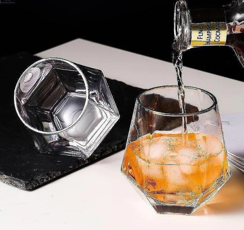 Luxurious Crystal Glass Set-6 Pcs
