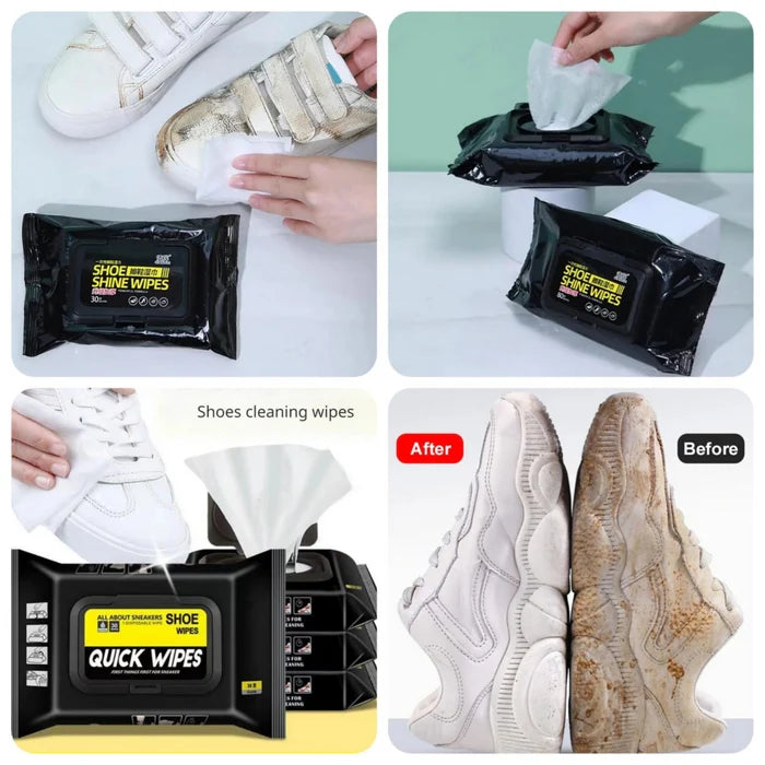 INSTANT SHOE CLEANING WIPES