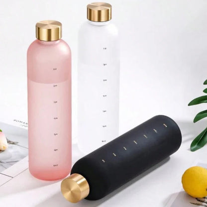1 Liter MOTIVATIONAL PORTABLE WATER BOTTLE