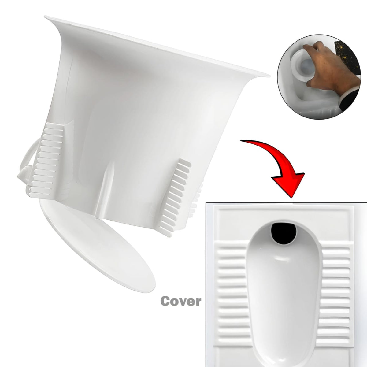 ANTI-SMELL WC HOLE COVER