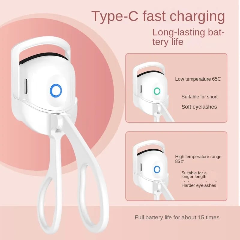 Heated Eyelash Curler Rechargeable