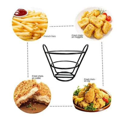 Mini Round Iron Fries Basket