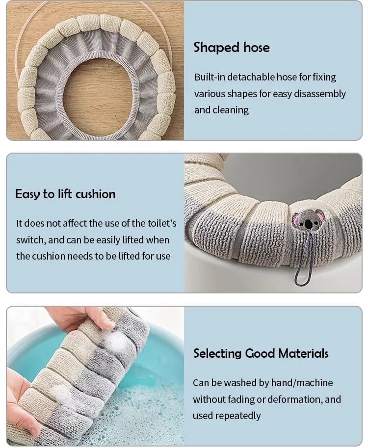 TOILET SEAT COVER MAT