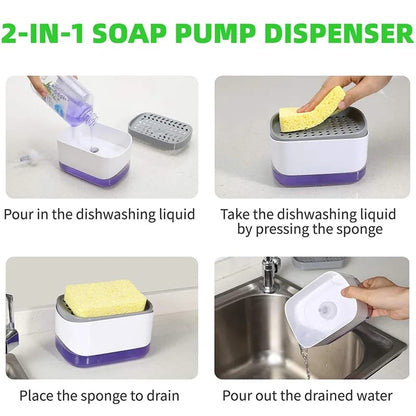 New Soap Dispenser Pump With Sponge