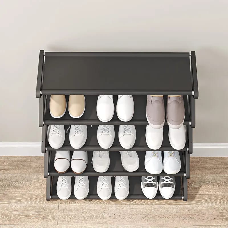 5 Layer Folding Shoe Rack Organizer