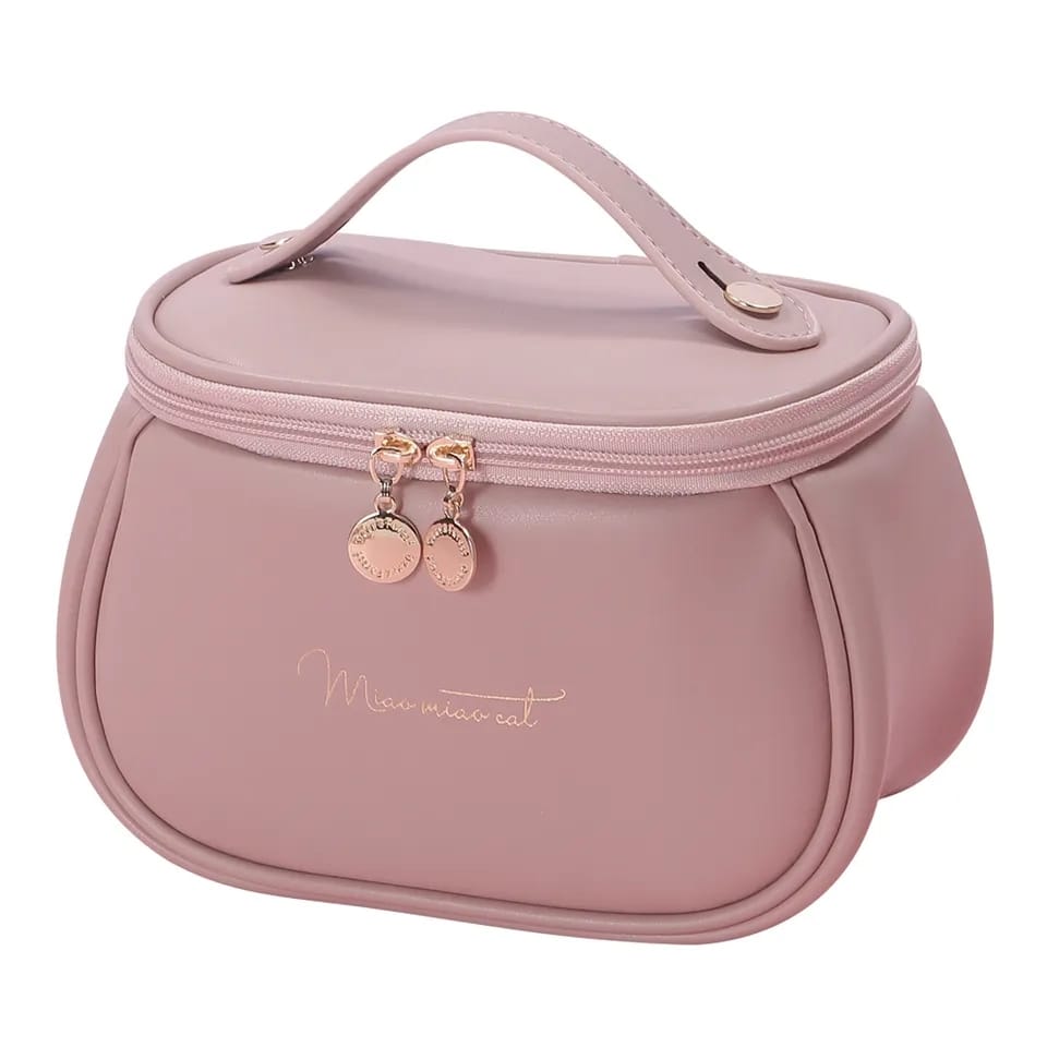 Makeup Bag, Portable Cosmetic Bag, Large Capacity