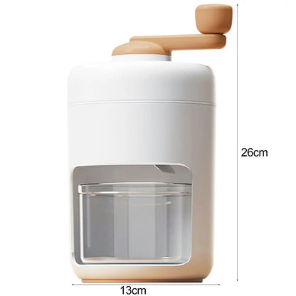 Household Shaved Ice Machine Manual Small Hand Shake