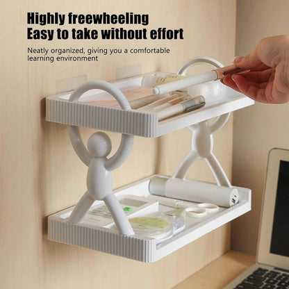 2 Layer Men Storage Shelf