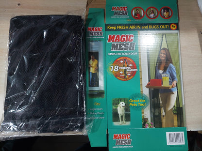 MAGIC MESH MAGNETIC SCREEN DOOR