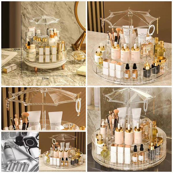 COSMETIC TRAY UMBRELLA STYLE