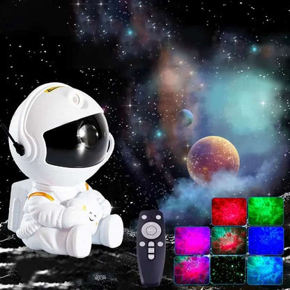Astronaut Nebula Projector Galaxy Lights With Remote & Speaker