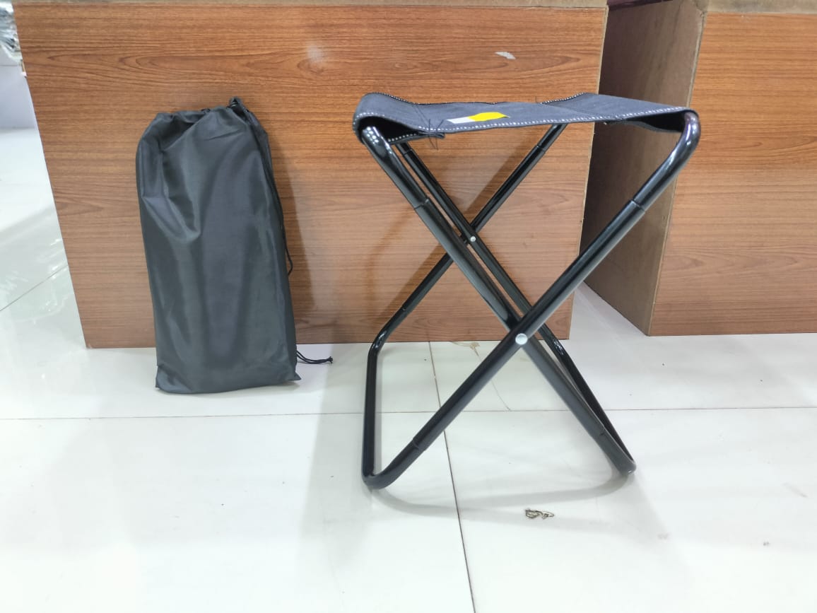 Camping Chair Aluminum Alloy Folding Chair With Bag (IMPORTED)