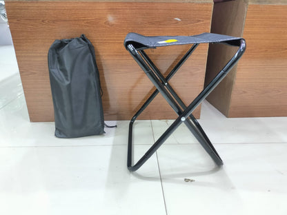Camping Chair Aluminum Alloy Folding Chair With Bag (IMPORTED)