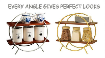 Century Crafts Circular Home & Kitchen Organizer Rack (HEAVY QUALITY)