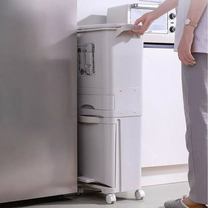 Big Kitchen Trash Trolley