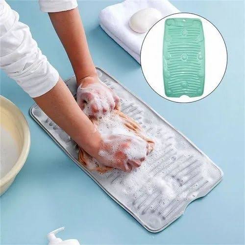 SILICONE CLOTH WASHING LAUNDRY PAD