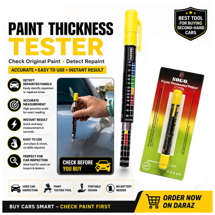 AutoLak Car Paint Checker Pen (IMPORTED)