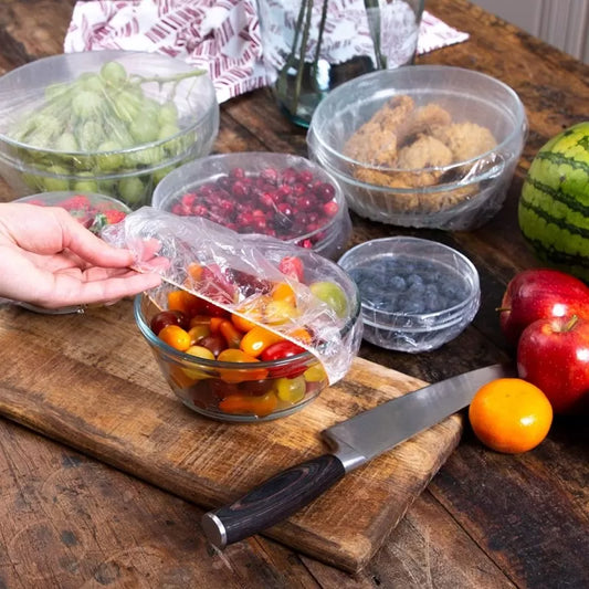 DISPOSABLE ELASTIC FOOD COVER