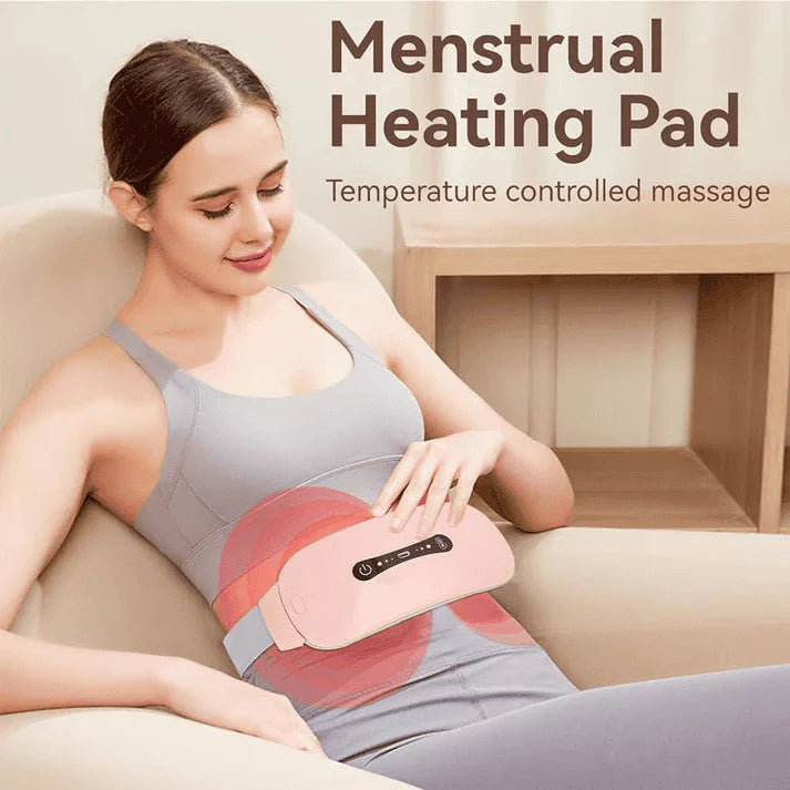 ELETRIC PERIOD CRAMP MASSAGER VIBRATOR HEATING BELT