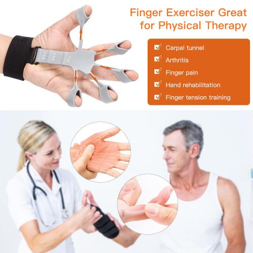Finger Gripper Exerciser 6 Resistant Levels