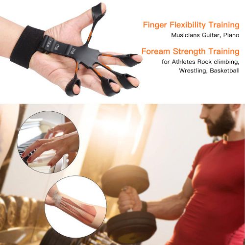 Finger Gripper Exerciser 6 Resistant Levels