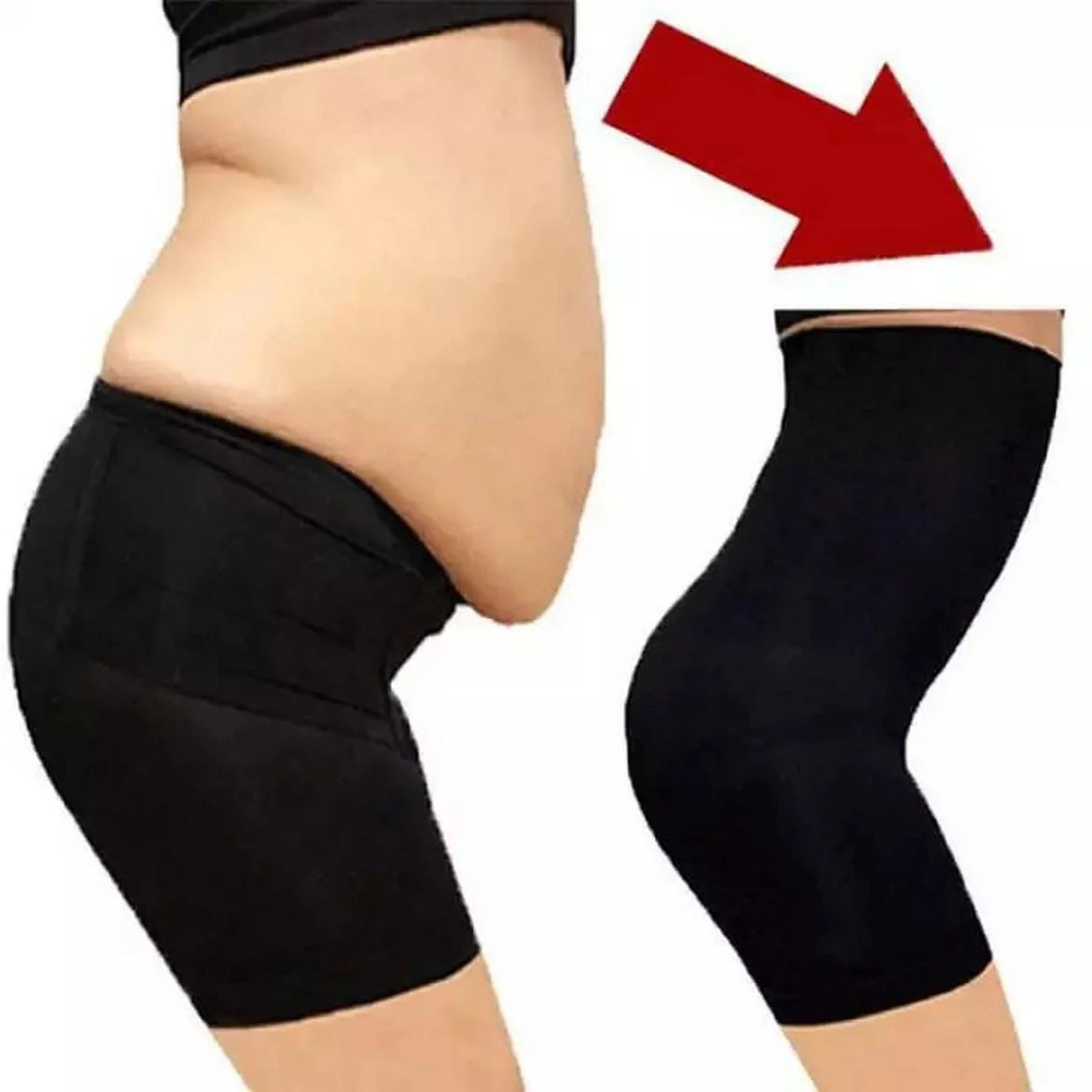 Women Half Body Shaper scratchable
