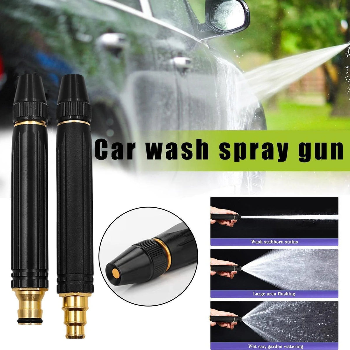 POWERFUL WATER GUN HOSE NOZZLE