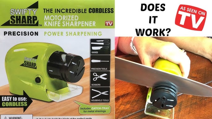 SWIFTY KNIFE SHARPENER (CELL OPERATED)