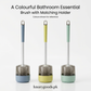 Blue yellow-green and mint brush colours shown for reference