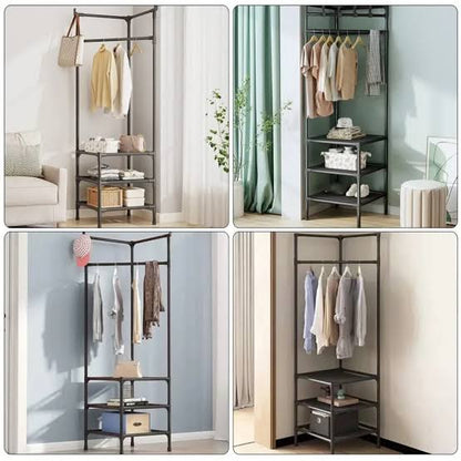 ATTACHABLE CORNER POLE RACK (180x60x120cm)