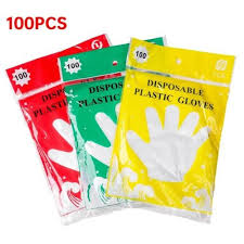 DISPOSABLE PLASTIC GLOVES (IMPORTED)
