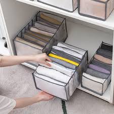 7 GRID WASHABLE WARDROBE CLOTHES ORGANIZER