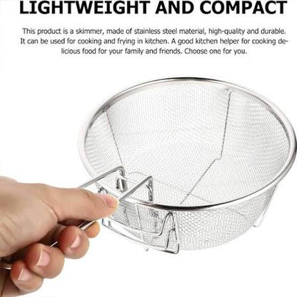 Deep Fry Strainer | Stainless Steel | Large