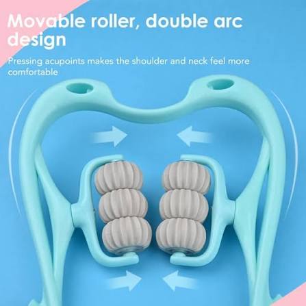 6 WHEEL NECK MASSAGER ROLLER