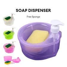 SOAP SPONGE CADDY DISPENSER