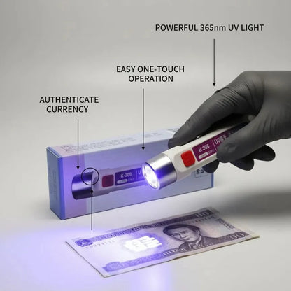UV MONEY CHECKING LIGHT | NOTE CHECKER