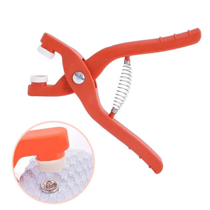 Pliers Button Press Tool With 50 Buttons
