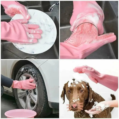 Magic Dish washing Gloves