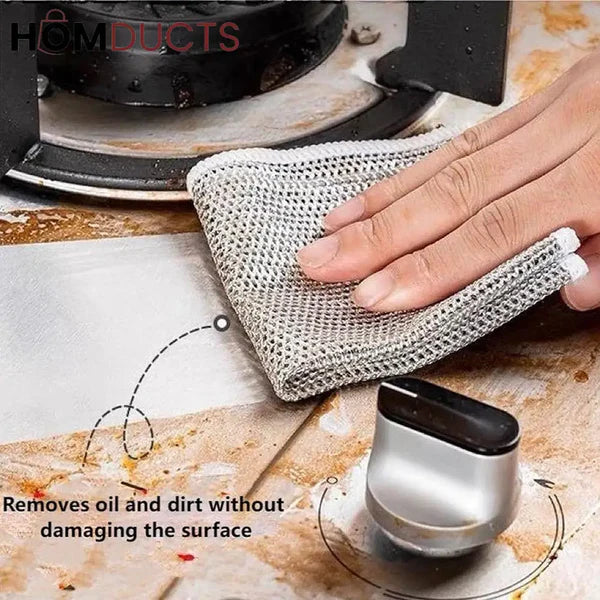 STEEL WIRE DISH WASHING CLOTH