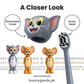 Tom & Jerry Character Toothbrush with Head Cover – 1 Piece