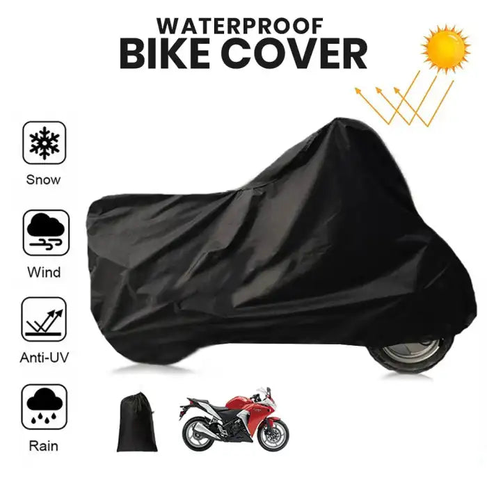 FULL SIZE PARACHUTE & WATERPROOF BIKE COVER